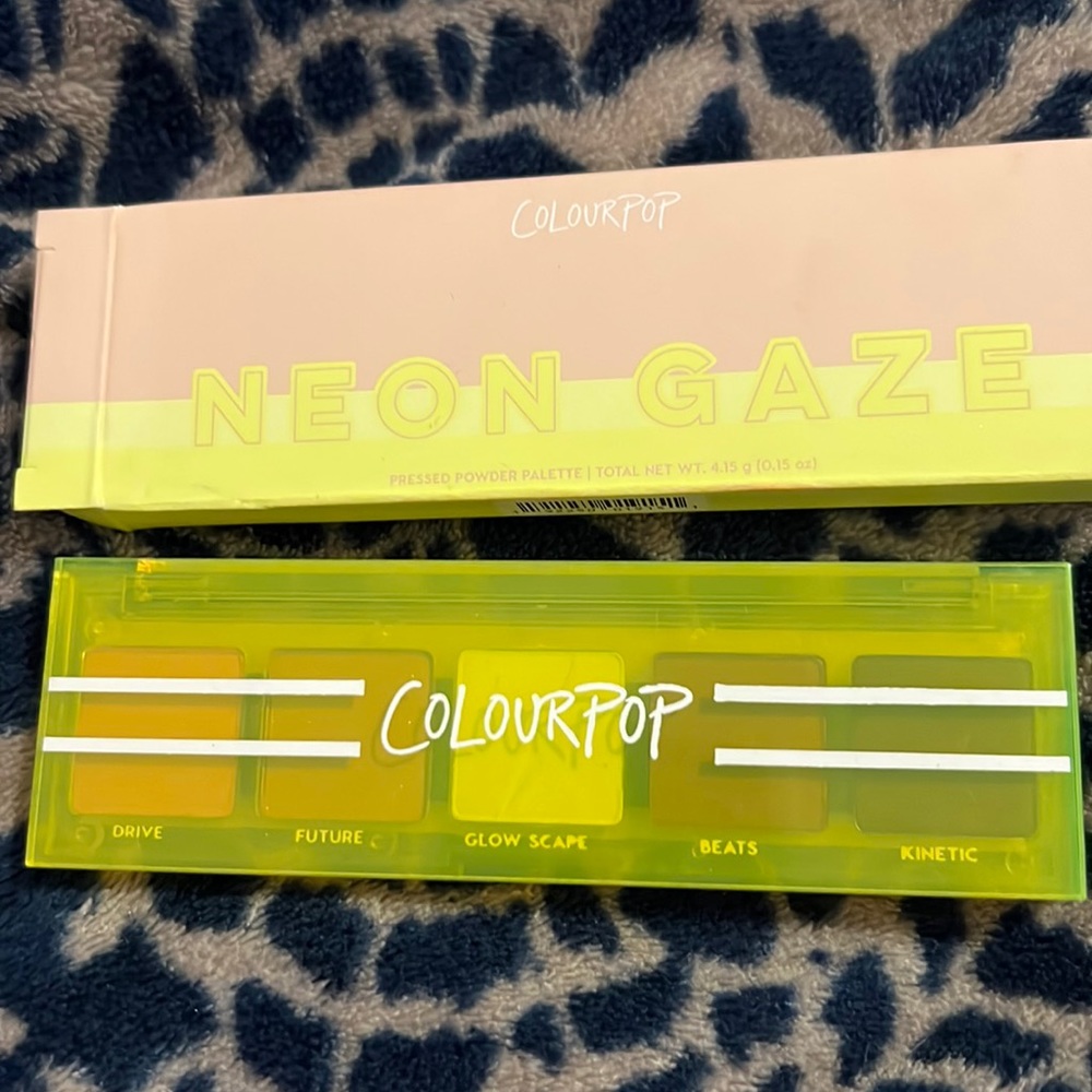 Colourpop neon gaze palette